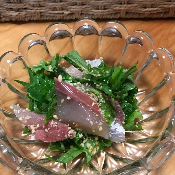 ヒラマサと水菜のピーナッツ和え物 レシピ 作り方 By ボンド子 楽天レシピ ヒラマサと水菜のピーナッツ和え物 レシピ 作り方 By ボンド子 楽天レシピ